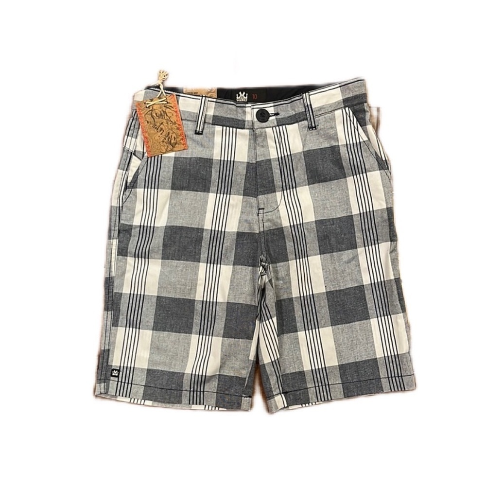 NWT Micros Plaid Short Size 10 for boy